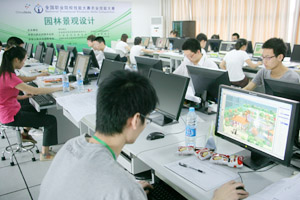 全國農(nóng)業(yè)技能大賽比賽現(xiàn)場