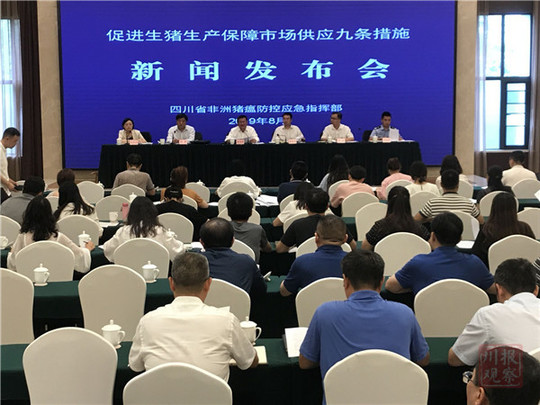 四川出臺豬九條