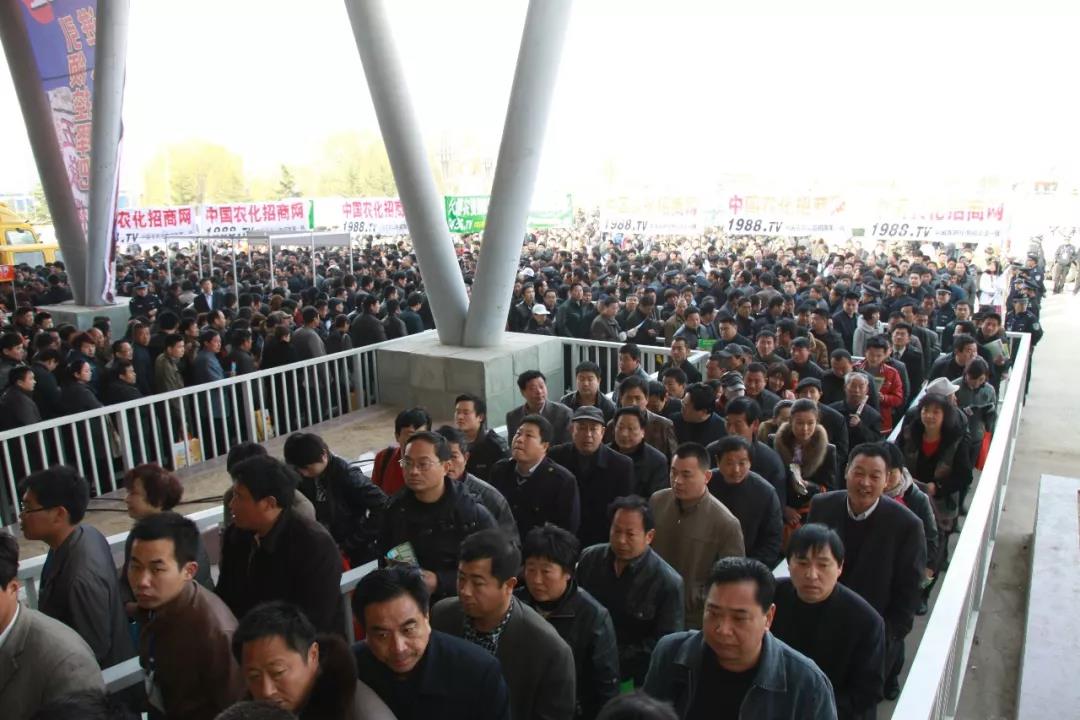 菏澤歷屆農(nóng)博會規(guī)模